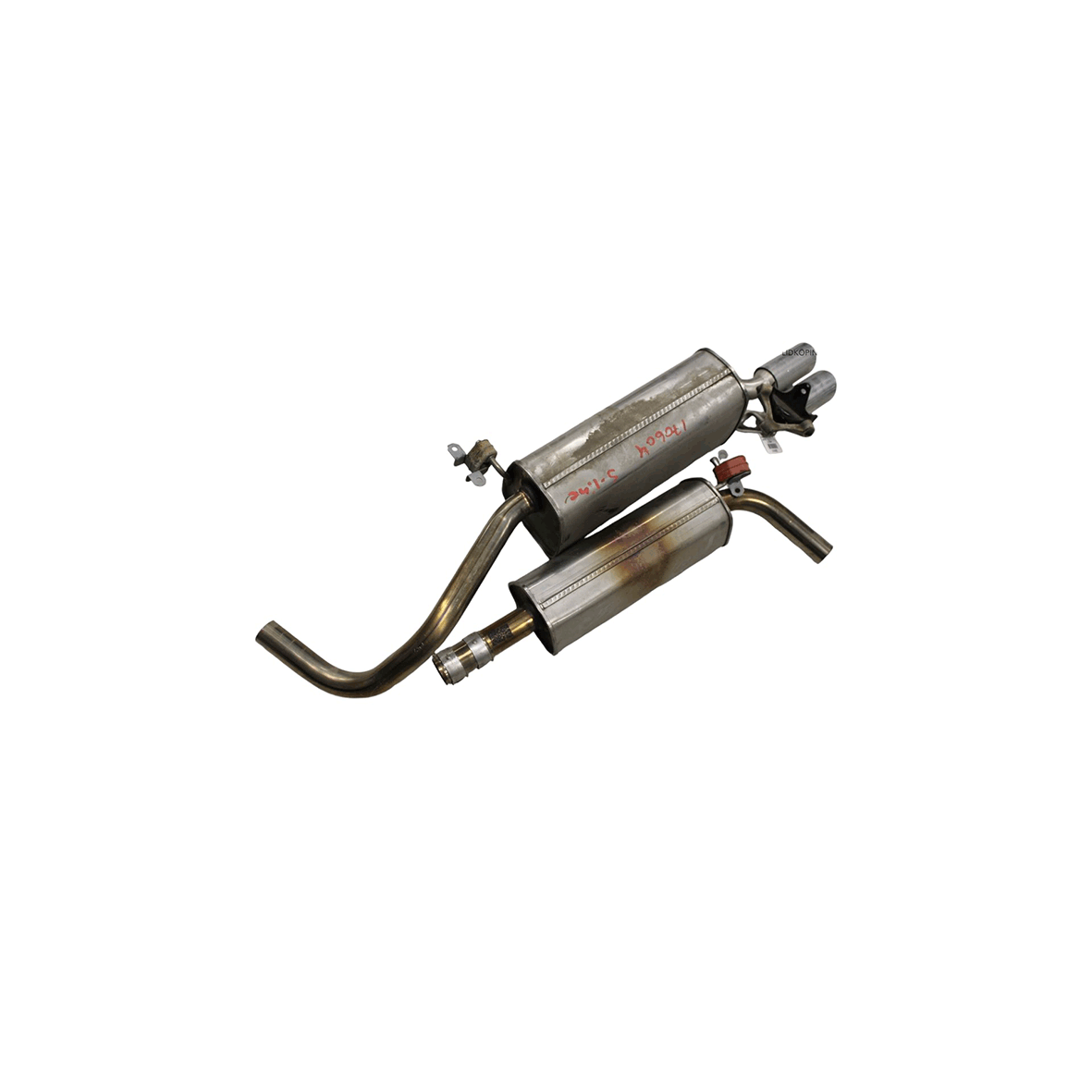 Audi A1S1 Exhaust system assy. no cat.