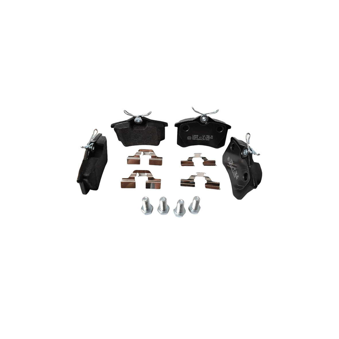 Audi A2 Brake pads, rear